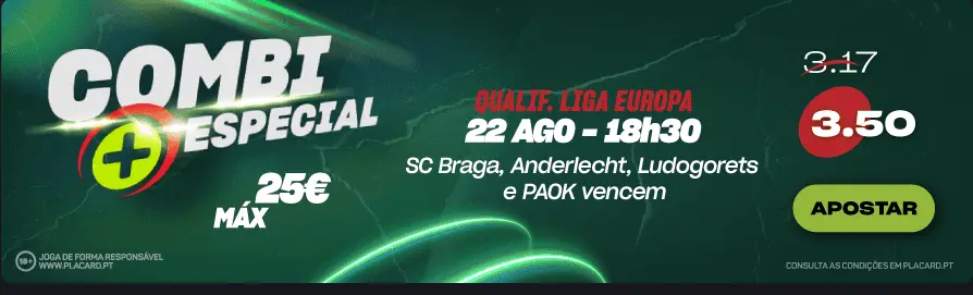 Odds melhoradas
